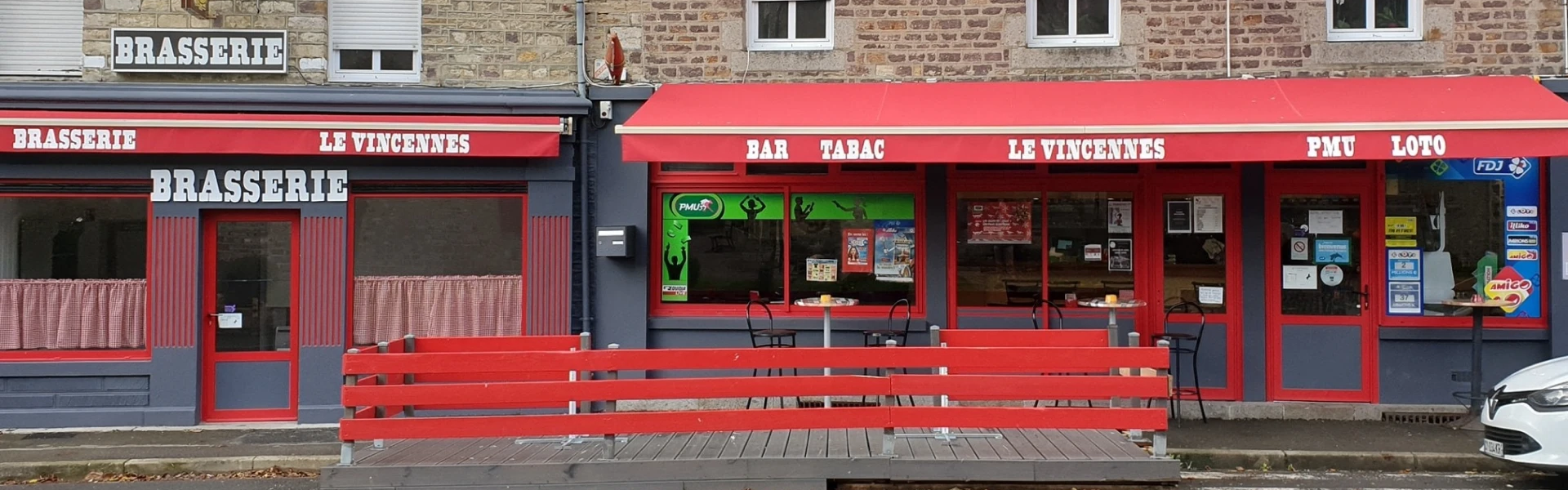 Bar Tabac PMU près de Saint-Denis-de-Méré - Le Vincennes